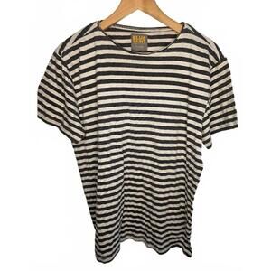 Blue Saint Blue/GreyShort Sleeve Tee, Uni, 75 Cotton 25 Poly X Lg  Like New